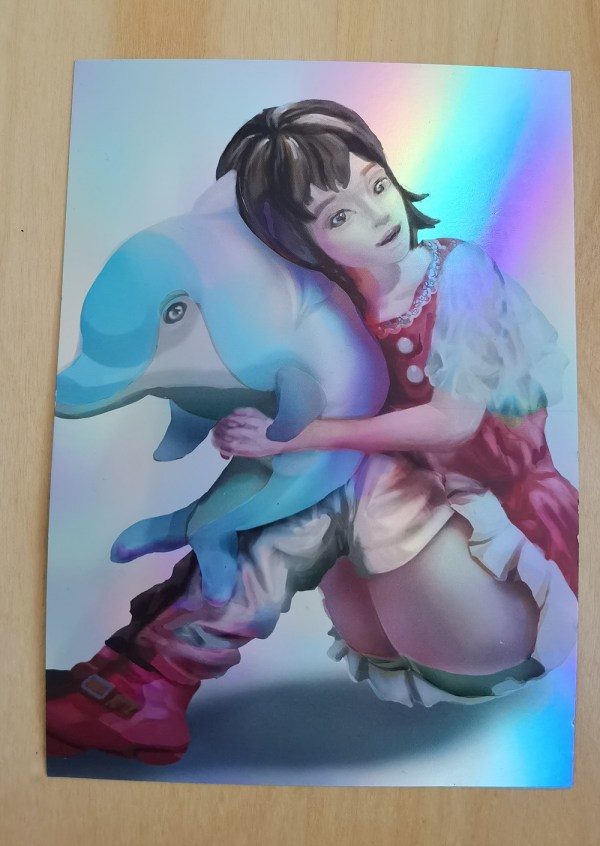 Different Holographic Prints - A6 size Only and Available at In-Person Events Only